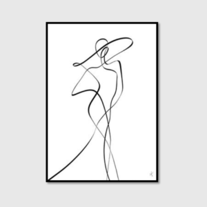 Abstract Women Line Art