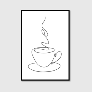 Coffee print. Coffee poster