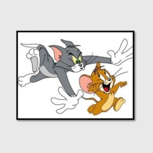 Tom and Jerry wall art