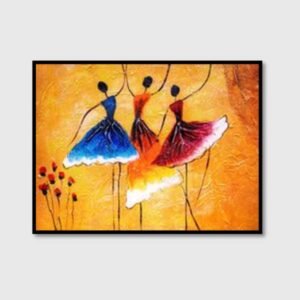 Ballerina Ballet Dancer Canvas Painting